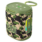S122 25W Kabelloser Bluetooth-Lautsprecher Outdoor Tragbarer Mini Wasserdichter Lautsprecher mit Licht 6000mAh Akku Bass Boost für Outdoor