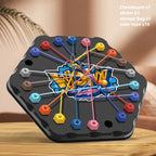 Kinder Seilknoten Puzzle Brettspiel Farbige Linie Gedrehte Verbundene Seile Logik Denkspiel Tischspiel Eltern Kind Interaktives Spielzeug
