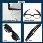 Japan Anime Detektiv Conan LED-Leuchtbrillen Farbwechsel lustige Leuchtbrillen Crossdresser-Brillen Cosplay Männer Neuheiten-Kostüme