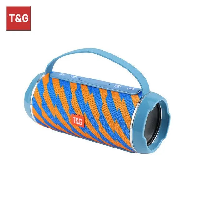 Bluetooth-Lautsprecher TG116c TWS Drahtlos Leistungsstarker Tragbarer Outdoor-Lautsprecher Wasserdichter Subwoofer 3D-Stereo-Sound Freisprechfunktion