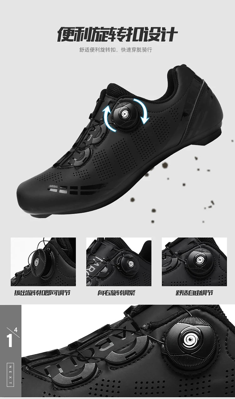 Fahrradschuhe aktualisiertes Modell MTB Fahrrad Herren Rennen Wettkampf selbstsichernd Speed Fahrrad Sportschuhe Damen Spd Cleats Radschuhe