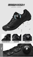 Fahrradschuhe aktualisiertes Modell MTB Fahrrad Herren Rennen Wettkampf selbstsichernd Speed Fahrrad Sportschuhe Damen Spd Cleats Radschuhe