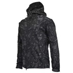 Militär Softshell-Jacken Herren Taktische Winddichte Wasserdichte Jacken Herren Armee Kampfjacken Herren Kapuzen Bomberjacken