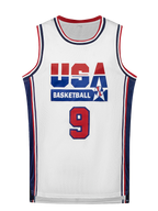 Herren besticktes #9 Basketball-Trikot, atmungsaktive Sportbekleidung, ärmellose Trainingsuniform, Team-Weste, Tops im neuen Design