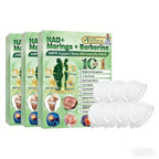 1-5X 10-in-1 Berberine x NAD+ Weight Management Assistance Patch Easy To Use Body Weight Loss Sticker Body Care Patch