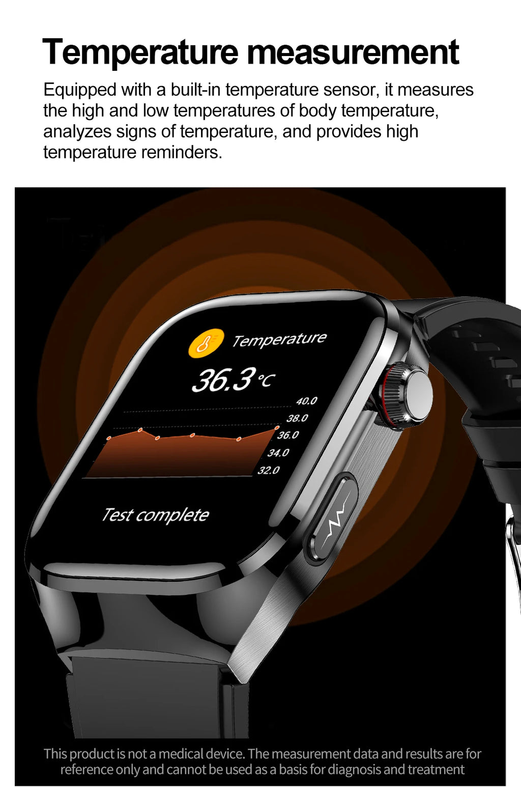 2026 Neue Pflegegrad-Harnsäure-Blutfettwerte Smartwatch Herren EKG+PPG Blutdruck Herzfrequenz Bluetooth Anruf Gesundheits-Smartwatch
