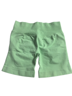 Impact Shorts 4.5" Nahtlos, hochelastisch, niedrig gerippter Bund, dezenter Po-Kontur-Shorts, Fitness Workout Yoga Gym Shorts