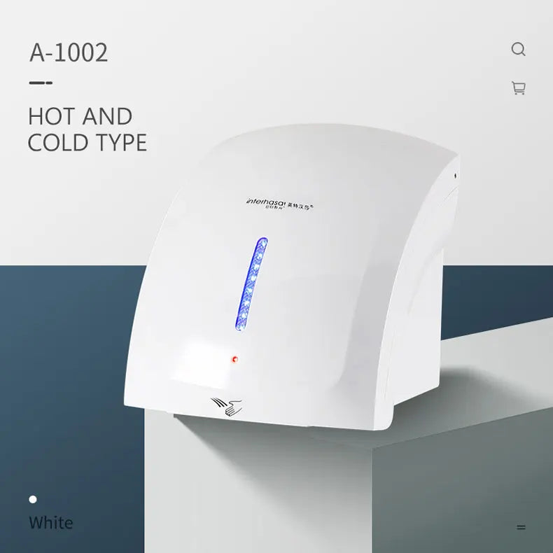Vollautomatischer Händetrockner, Induktions-Warm- und Kaltluft-Händetrockner, Hotel-Händetrockner