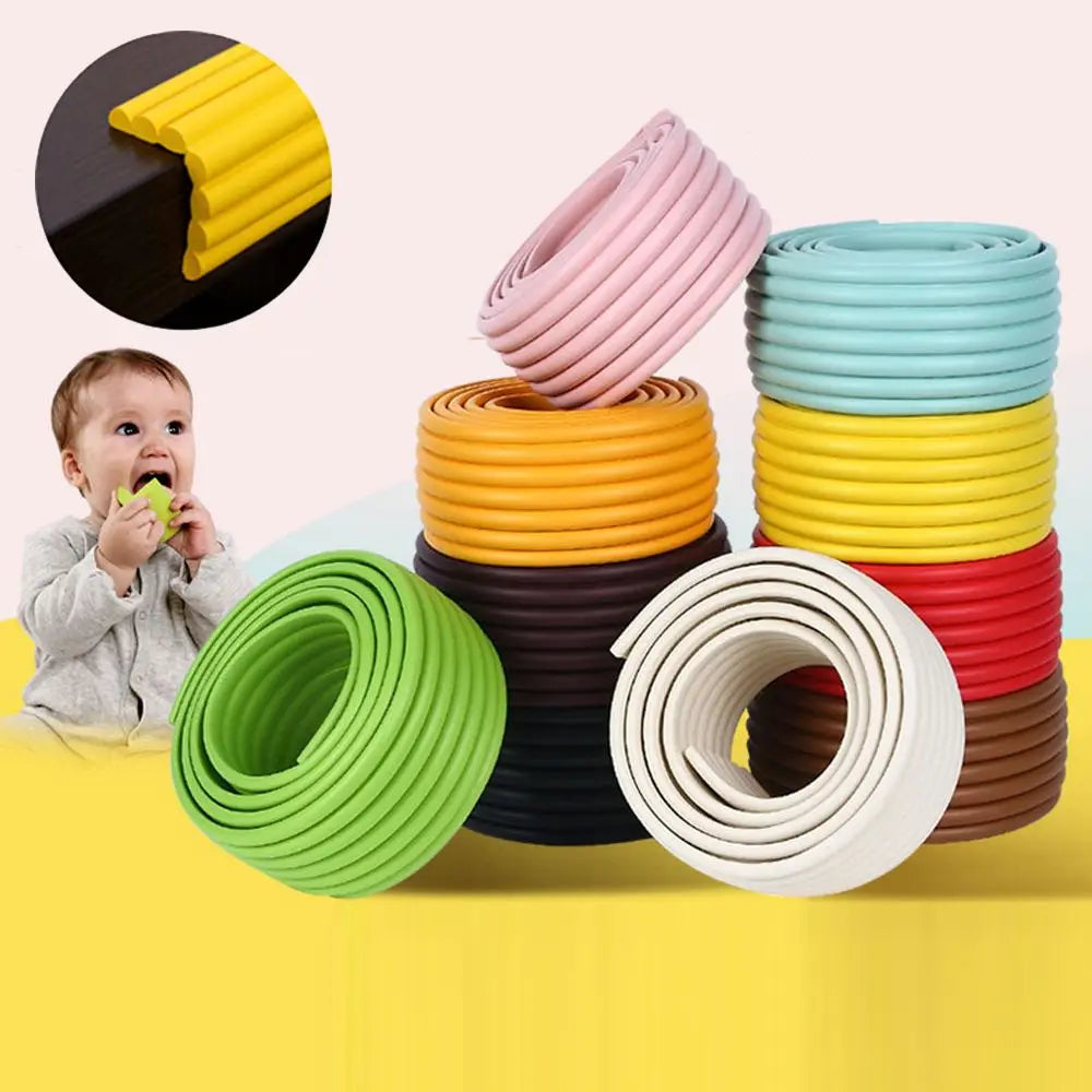 2M Baby-Sicherheits-Schutzstreifen, Tischkantenschutz, Schreibtischkantenschutzstreifen, Möbelecken, Kinder-Sicherheits-Schaumstoffschutz