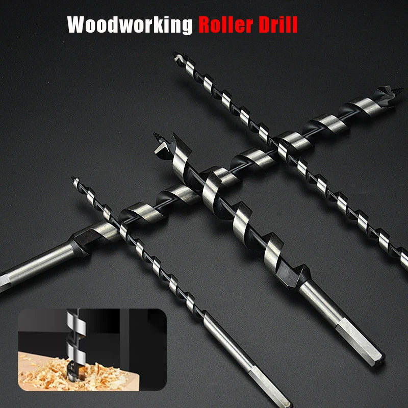 230mm Metal Steel Center Drill 6/8/10/12/14/16/18/20/22/25mm HSS Twist Drill Bit for Wood Door Lock Reaming Woodworking Tools Main image