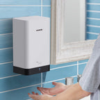 AIKE Automatischer Wand-Händetrockner Tragbarer Mini-Händetrockner WC Hände trocknen 10-15s Schnelles Trocknen 900W 110V oder 220V AK2822