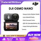DJI Osmo Nano Bundle Standard 128G / 64GB Kleine Kamera Vlog 4K/60fps & 143° Weitwinkel-Sichtfeld Brandneuer 1/1.3" Sensor Dual DJI Mikrofone Neu Original