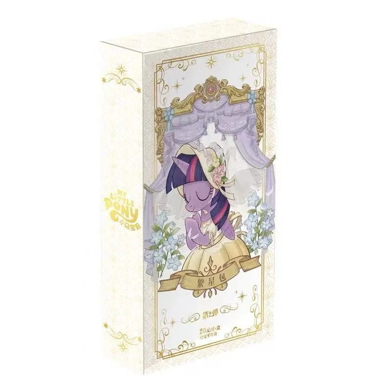 KAYOU Original My Little Pony Freundschaft ist ewig Sternentüte 2 Rhythmus Mond AR Vergoldete Dekoration ODER Sammelkarte Geschenk