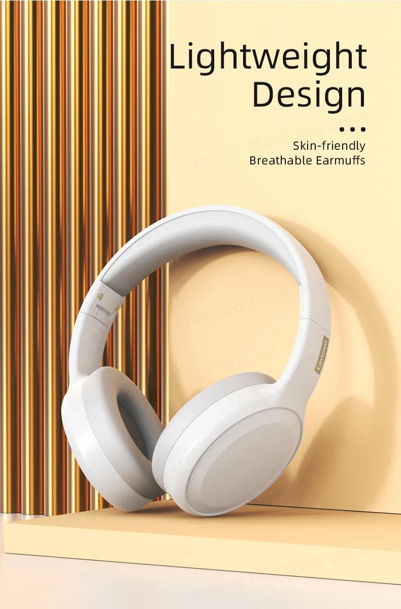 Choice Lenovo th30 kabellose Kopfhörer Bluetooth-Ohrhörer 5.0 faltbares Headset Sportkopfhörer Gaming Fone Bluetooth-Ohrhörer