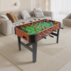 Tischkicker Tischfußballspiel 8 Stangen Tischfußballspiel 119x61cm Indoor-Unterhaltung für Kinder, Erwachsene, Heimspielzimmer