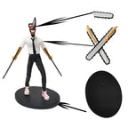 Anime Chainsaw Man Figur 2er Set Denji Actionfigur 14-17cm Auto Dekoration Puppe PVC Modell Sammlerstücke Kindergeschenke