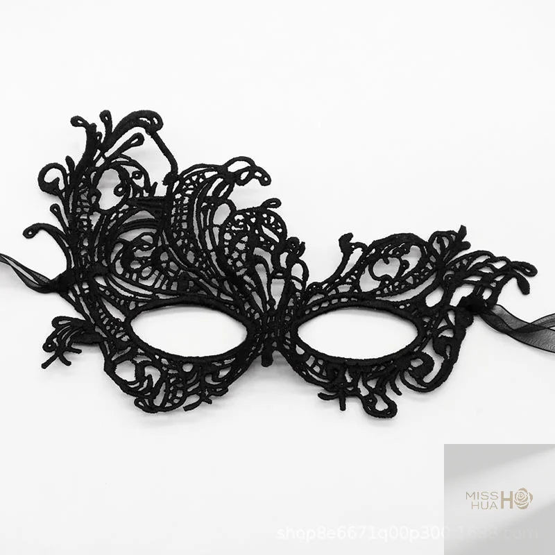 2er-Set, elegante schwarze Spitzen-Masken für Paare für Kostümpartys
