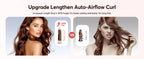 5 in 1 Hair Dryer,Multi Styling Tool,Straightener & 32mm Curling 300 Million Negative Ions Hair Care 1-3 Mins Quick Drying Gifts