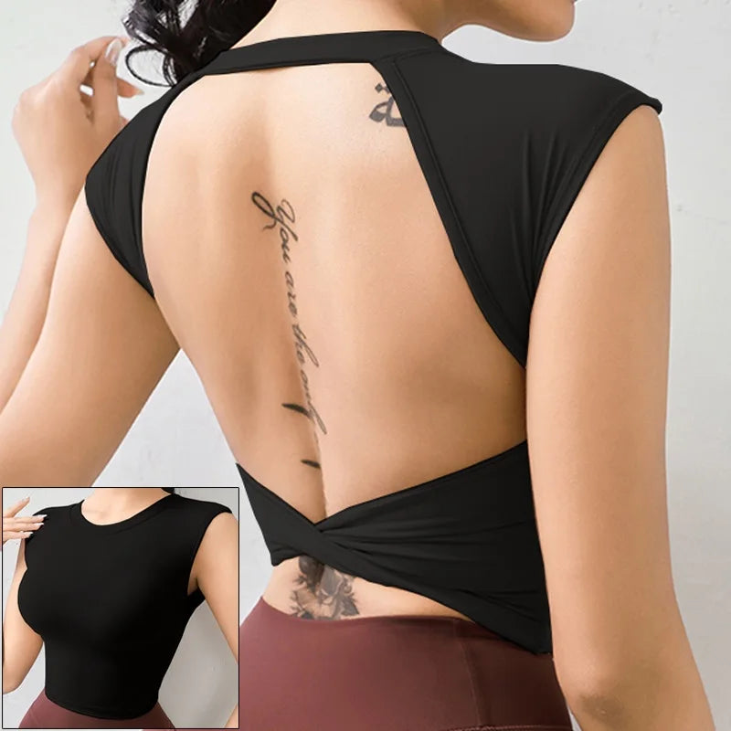 Cloud Hide Black Beauty Back Yoga Shirts Damen Langarmbluse Übergröße Sport Gym Fitness Top Laufshirt Workout Shirt