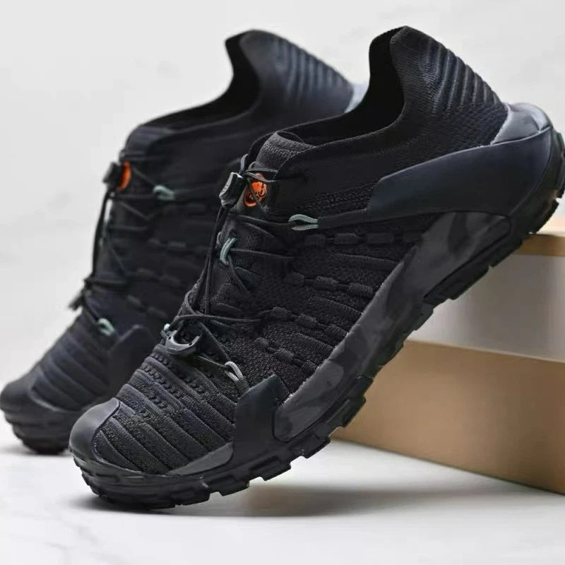 New Classic Brand Men Women Climbing Shoes Black Green Outdoor Hiking Shoes Unisex Luxury Brand Trekking Shoes Couples Sneakers