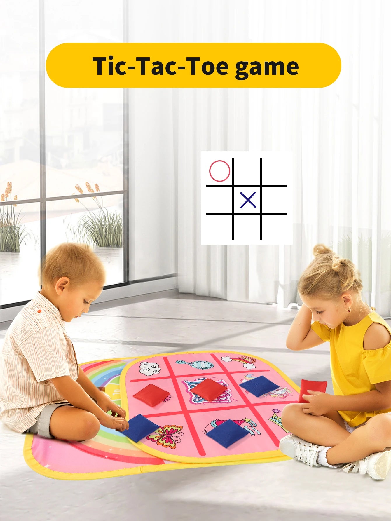 3-in-1 Bohnensackwurfspiel-Set für Kinder - Interaktives Eltern-Kind-Spielzeug für Schulsport, Geburtstag & Ostergeschenke