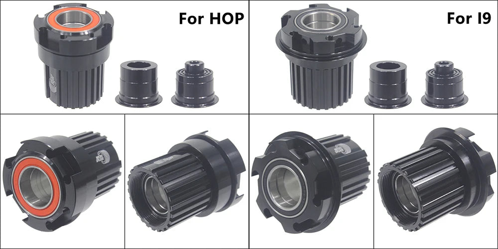 Fahrrad Micro Spline Freilauf MTB Rennrad Naben Konverter Endkappe Adapter 11/12 Fach MS HG DT Nabenkörper Treiber für XD DT240/350