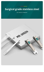 MR.GREEN Tragbares Maniküre-Set Nagelknipser Reise-Werkzeugset Edelstahl Geschenkbox für Freunde oder Familie