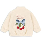 2026 KS Brand Winter Baby Girls Boys Lambswool Cherry Jackets Kids Clothes Boys Sequin Cartoon Outerwear Children's Coats 1-9Yrs