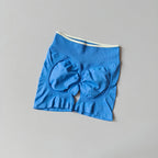 2-TEILIGER Yoga-Anzug Nahtlos mit Brustpolster Enge Sport-BHs und High-Waist-Shorts zum Draußen Tragen, Laufen, Training, Fitness, Yoga-Set