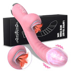 Klitoris Zungenlecken Frauen Vibrator Dildo G-Punkt Klitoralstimulator Vibro Masturbator Sexspielzeug für Erwachsene