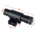 Outdoor Rotpunkt-Rot-/Grün-Laservisier Jagdzubehör Sport-Weitdistanz-Laserkalibrator für 11/20mm Schiene