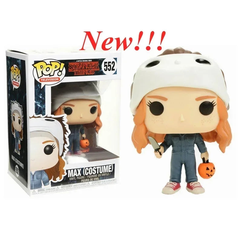 NEU!!! FUNKO POP Stranger Series #1462 Eddie #1250 Dustin Steve Robin Eleven Vinyl-Actionfiguren-Sammlermodelle für Geschenke