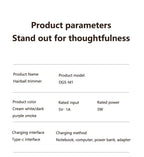 Lenovo Fusselentferner Kleidung Haarbällchen Trimmer Kleidung Pullover Stoffrasierer LED-Anzeige 6 Klingen Tragbare Stoffentfernungsmaschine