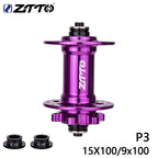 ZTTO MTB 32 Loch Scheibenbremsnabe Vorderradnabe 6-Loch Boost Nabe 15x110 Steckachse 15x100 32H Maza 9x100 QR gedichtete Lager