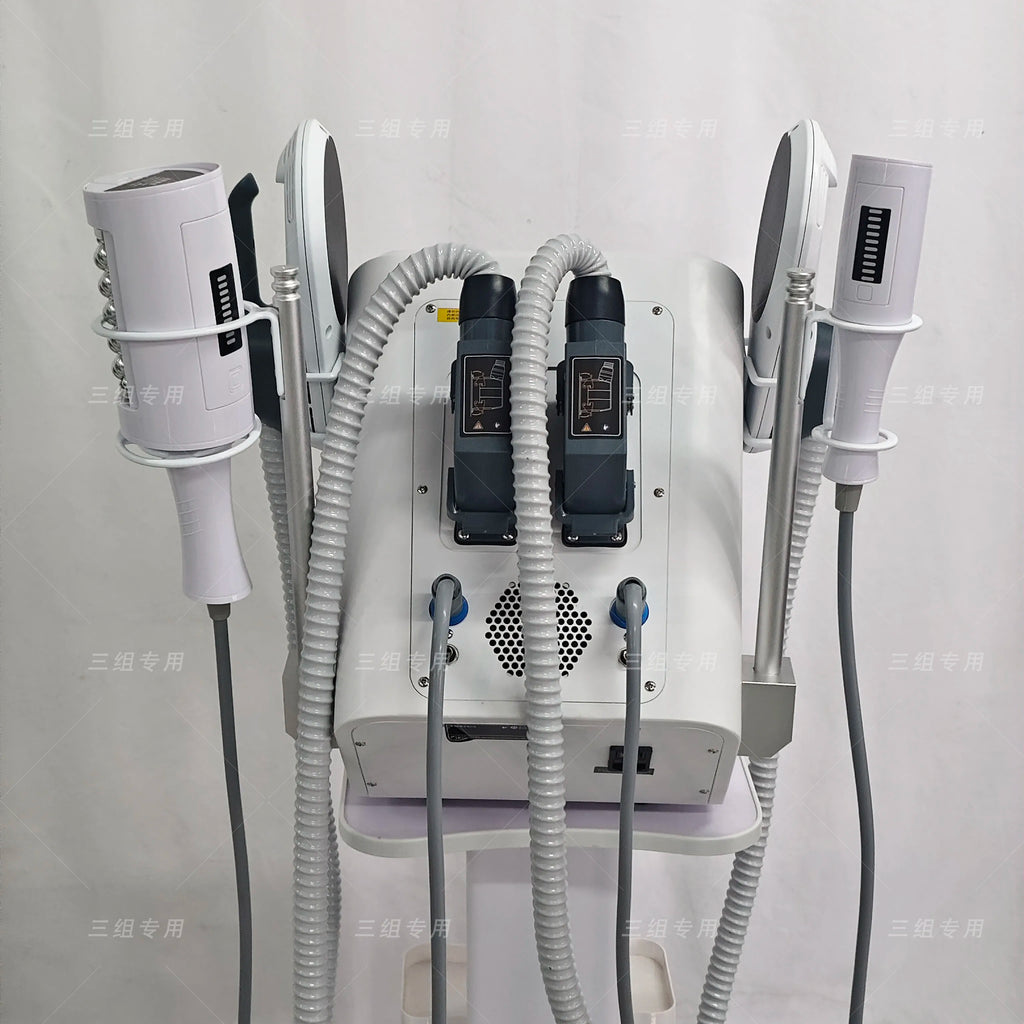 Neues Myoslim Desktop RF Körperformungsgerät Pro Rollenmassage Magnetische Schlankheits-EMS Fettreduzierung Gewichtsverlust Weißes Gerät