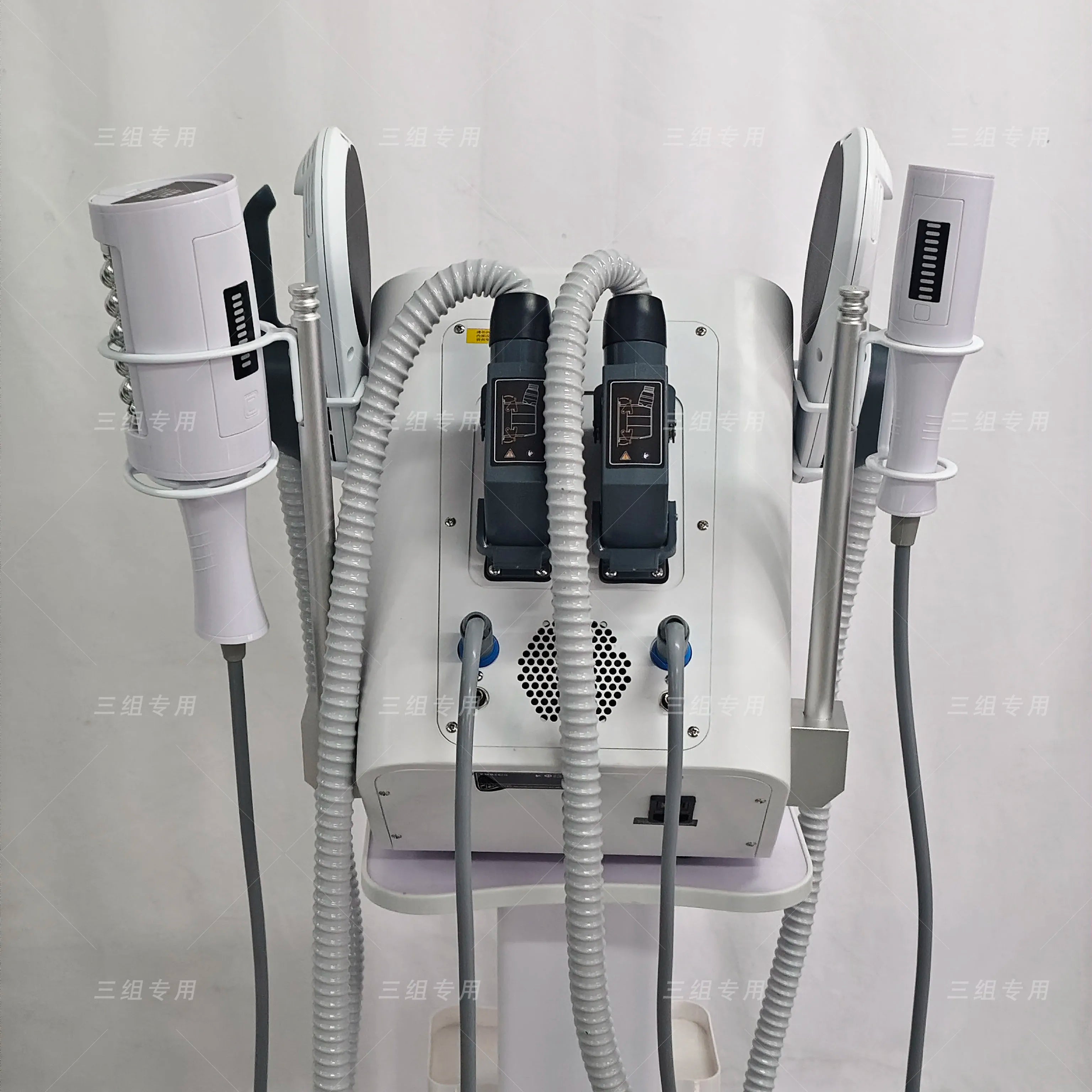 Neues Myoslim Desktop RF Körperformungsgerät Pro Rollenmassage Magnetische Schlankheits-EMS Fettreduzierung Gewichtsverlust Weißes Gerät
