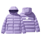 Kelme Children's Warm Cotton Jacket Winter Football Training Cotton Jacket Student Sports Down Jacket Coat
