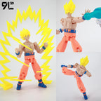 9L3D Gedruckte Dragon Ball Son Goku Vegeta Beerus Frieza Anime Lucky13 Dummy13 Titan13 Actionfiguren Mehrgelenkige Bewegliche Spielzeuge