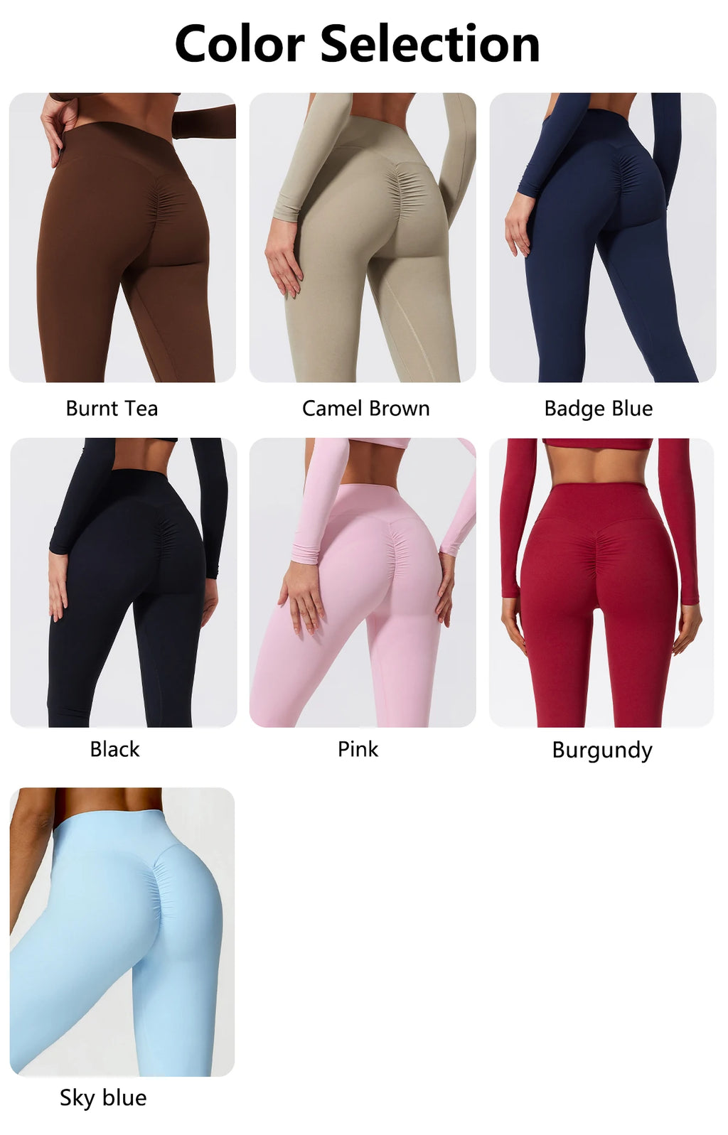 Neue Sommer High Waist Sport Leggings Damen Stretch Gymnastikhose Damen Lauf-Workout-Leggings Weibliche weiche Strumpfhose Push Up Yoga Hose