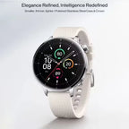 Globale Version OnePlus Watch 3 43mm Smartwatch 1.32 Zoll AMOLED Display Bis zu 60 Stunden Akkulaufzeit Wear OS by Google GPS NFC