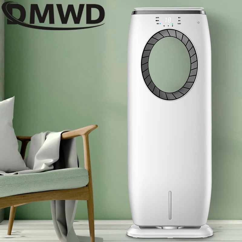 Wassergekühlter Klimaanlagen-Ventilator-Kühler, blattlose elektrische Kühlung, Fernbedienung, Zeitschaltuhr, Luftbefeuchter, Klimaanlage, Kühler EU
