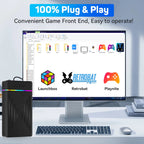 3TB Tragbare Gaming-HDD LaunchBox/Retrobat/Playnite Retro-Spielekonsole mit über 17300 AAA-/3D-/Retro-Spielen für PS4/PS3/PS2/Switch/Wii