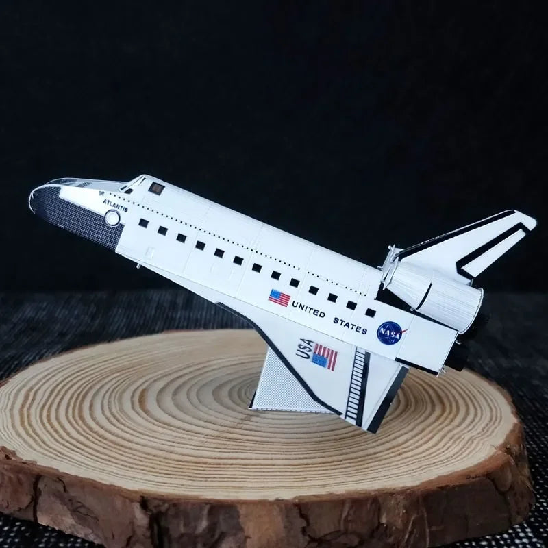 Weltraumforschung 3D Metallpuzzle Shuttle Hubble Weltraumteleskop Mars-Rover Modell Spielzeug für Kinder Kreatives Puzzle Geschenk Spielzeug