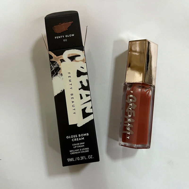 Fenty Beauty Gloss Lip Glaze Mehrfarbig Feucht Glänzend Glitzer Lippenfüller Make-up Anfänger Flüssiger Lippenstift Make-up Kosmetik