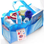 Tragbare Wickeltasche Flaschenaufbewahrung Multifunktionale separate Tasche Windel Umhängetasche Babytasche Windel-Organizer
