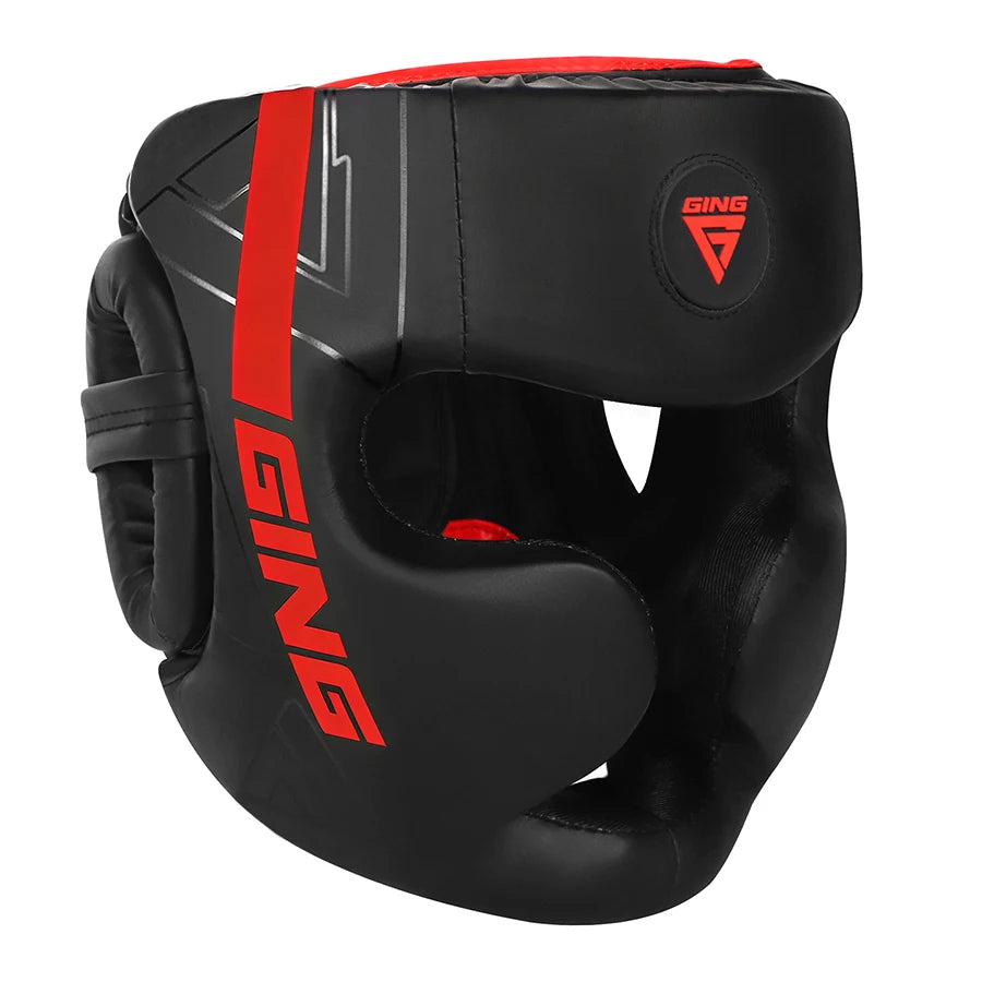 Boxhelm MMA Sicherheit Freikampf Kopfschutz Protektoren Erwachsene Kinder Training Kopfbedeckung Muay Thai Kickboxen Vollhelm