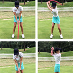 Solf Golf Multifunktionales Schwunghilfsmittel Power Stick Schwungtrainer Soft Baton Trainings-Power-Peitsche Schaumstoff-Schwungstock