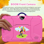 Neues Cartoon-Muster Kinder-Tablet 7 Zoll Quad-Core 4GB RAM 64GB ROM Android Lernspiele Tablets Kindergeschenke