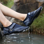 Herren Damen Wasserschuhe Schnell Trocknend Rutschfest Fünf-Finger-Schuhe Outdoor-Watschuhe Schwimmschuhe Barfuß Aquaschuhe Leichte Sneakers
