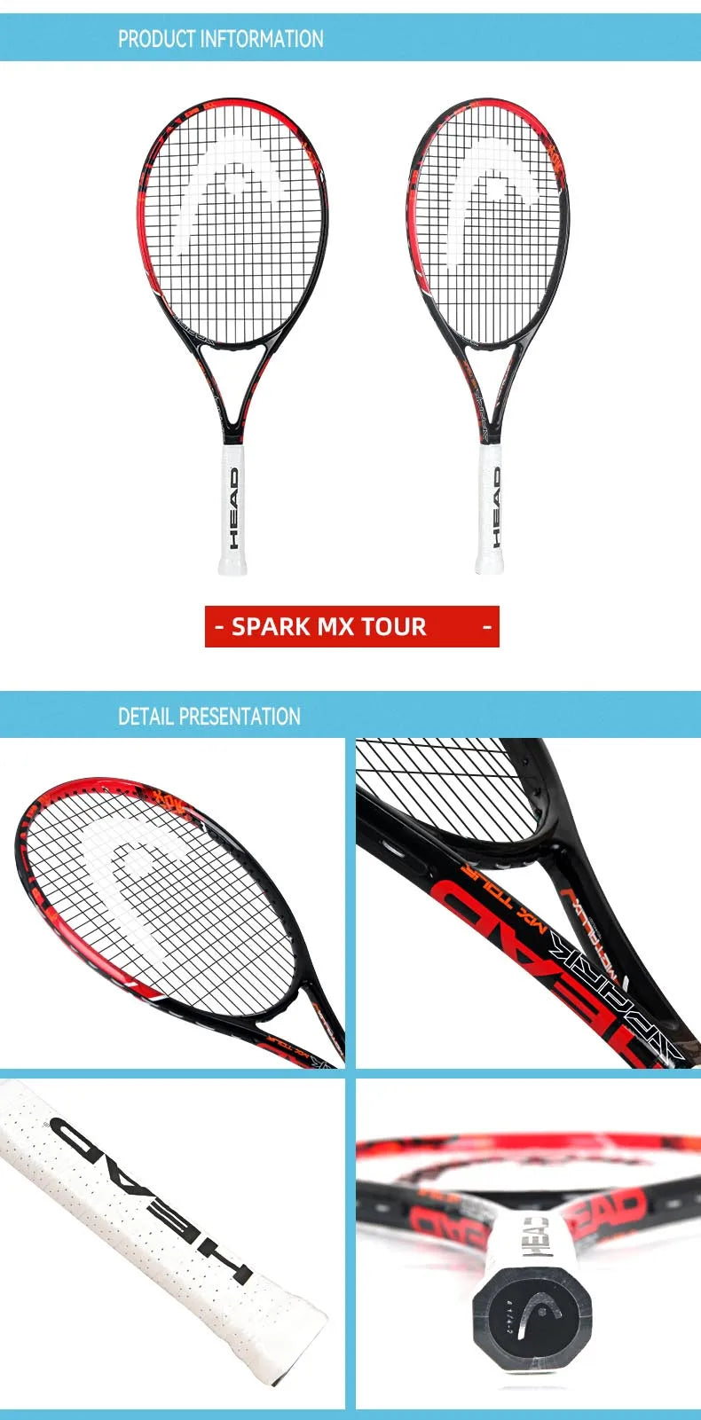 HEAD Carbon Composite Integration Tennisschläger für Anfänger Damen Herren Studenten Einzel-Trainingsschläger